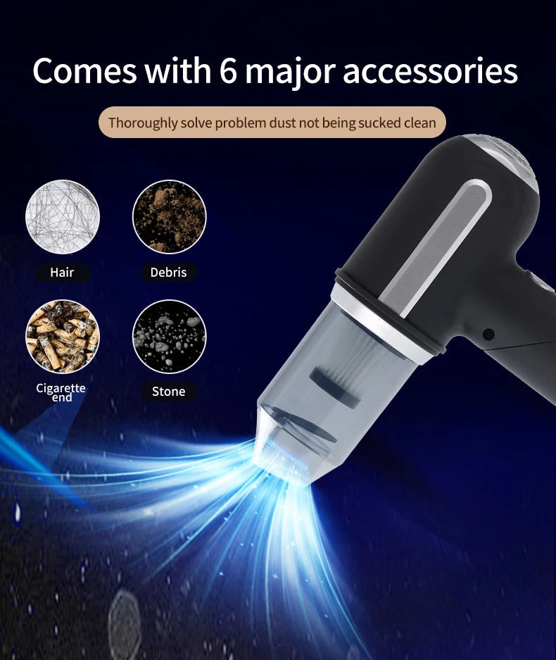 Wireless Handheld Car Vacuum Cleaner