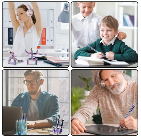 Magnet Pen Maglev Fidget Pen Magnetic Decompression Pen Magnetic Ring Magnetic Pen