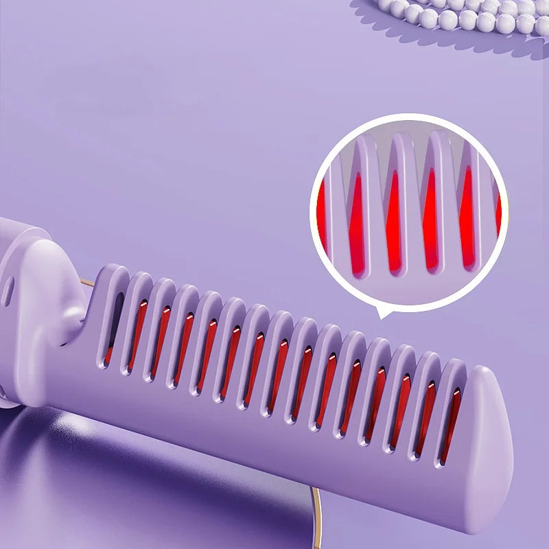 Mini Rechargeable Hair Styling Comb – YourBasket