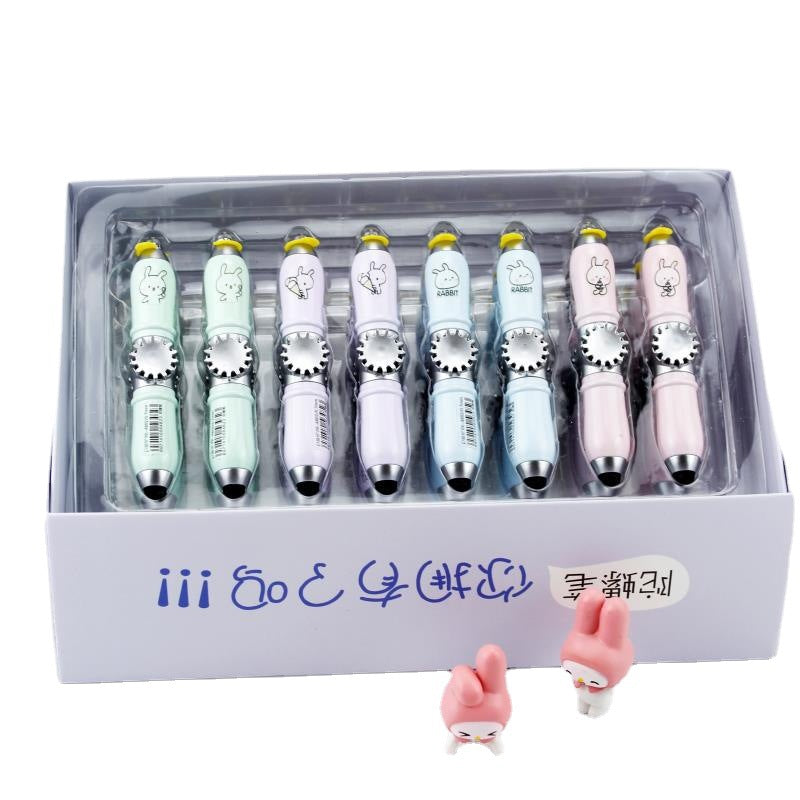 Fidget Spinner Pen Spinning Pen Blue Ballpoint Pen