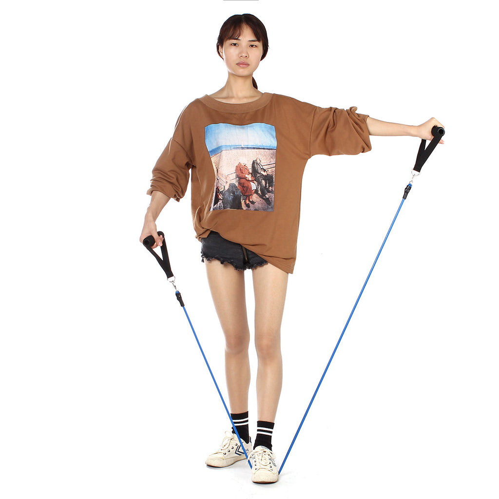 Fitness Resistance Bands Sport Pull Rope Yoga Band Home Gym Exercise Tools