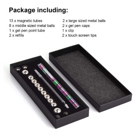 Magnet Pen Maglev Fidget Pen Magnetic Decompression Pen Magnetic Ring Magnetic Pen